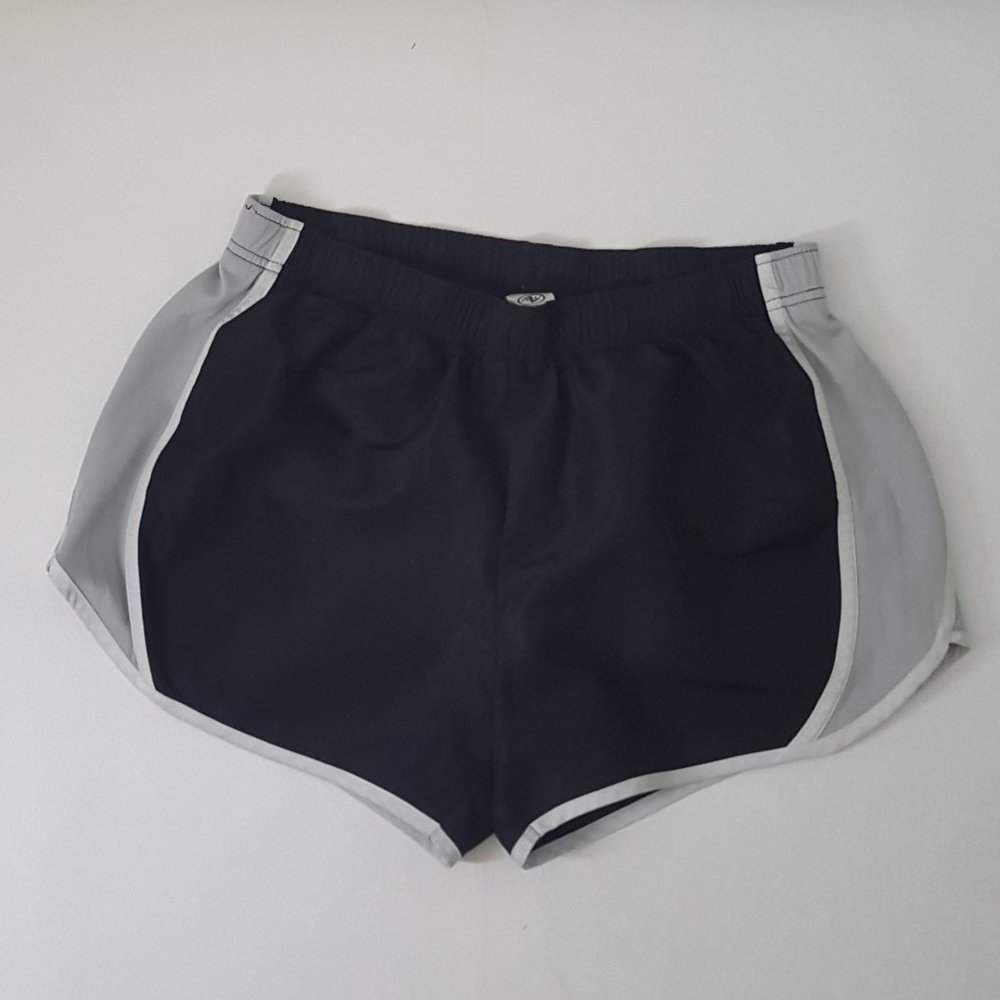 Women's ATHLETIC  WORKS  Shorts Size L Black /White